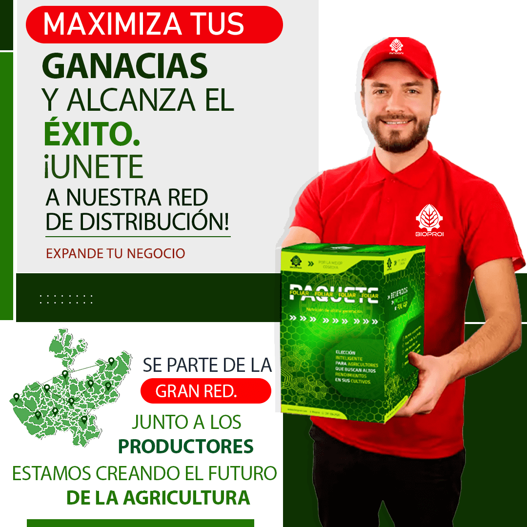 Banner para distribucion de productos bioproi