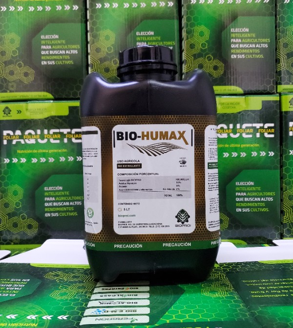 Producto BIO-HUMAX de bioproi Mejorador de suelos 