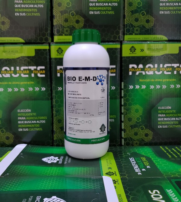 Producto BIO-EMD de bioproi Desarrollo y fructificación 