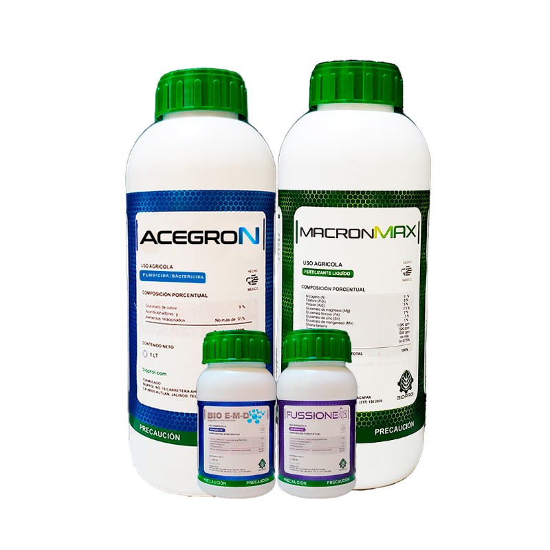 Producto Paquete Foliar de Nutrición para Cultivo de Limón | Bioproi de bioproi 